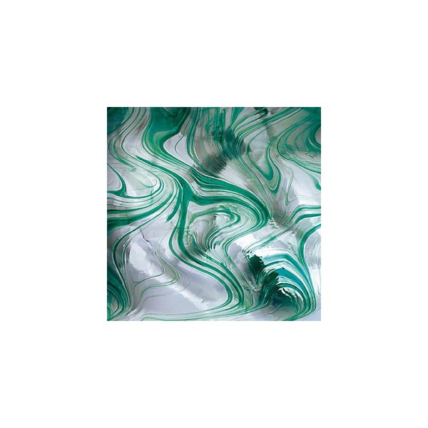Vidrio BAROQUE translucido BR/TEAL