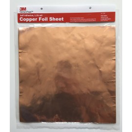 Lámina de cobre adhesiva 30,5 x 30,5cm