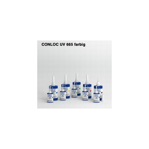 Pegamento CONLOC UV 665/ 20grs 5 colores