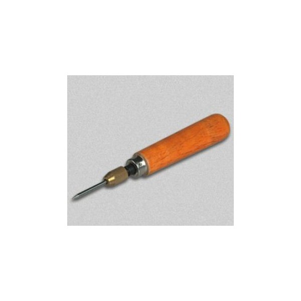 Punta 3/32" con mango de madera